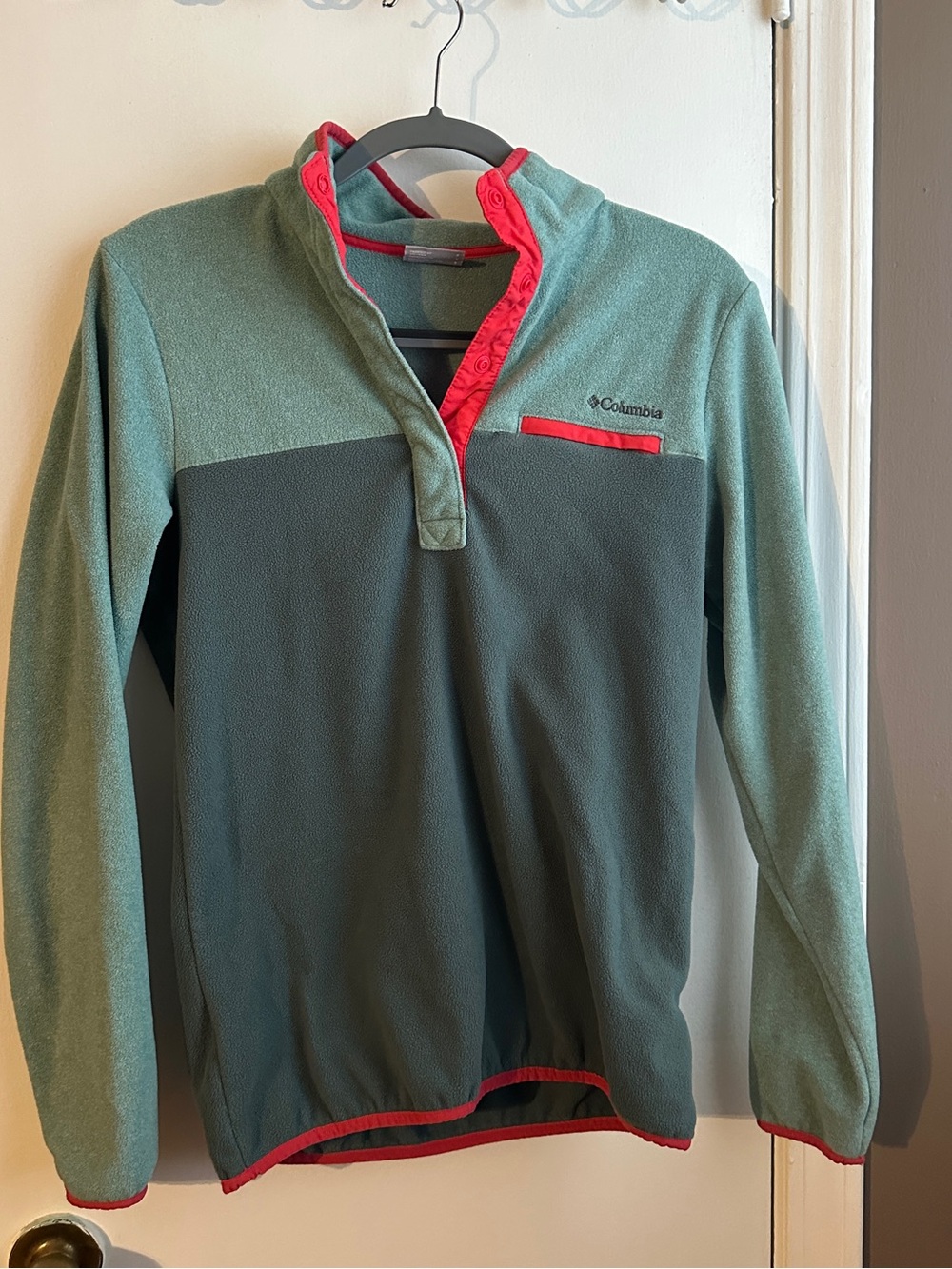 Columbia Sportswear 1/4 snap Fleece Vintage Size Small